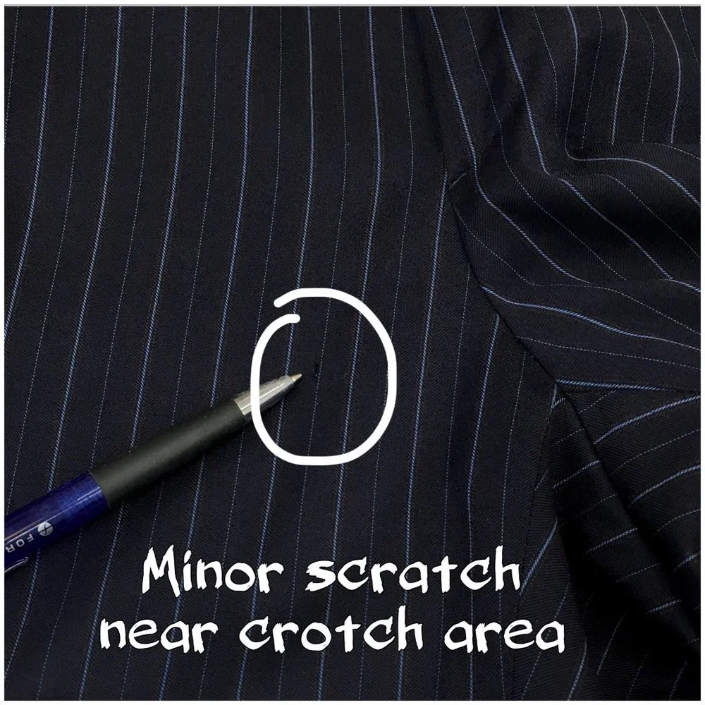 Lubiam 1911 Mens Two Piece‎ Suit Size 42L Jacket Blazer Pants Wool Casual Blue